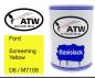 Preview: Ford, Screaming Yellow, D6 / M7109: 500ml Lackdose, von ATW Autoteile West.